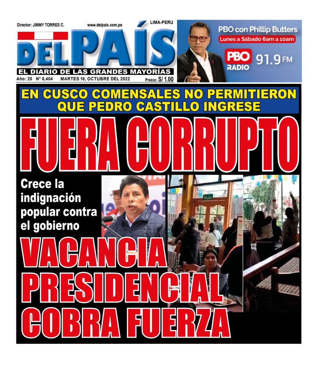 Rafael López Aliaga (@rlopezaliaga1) on Twitter photo 