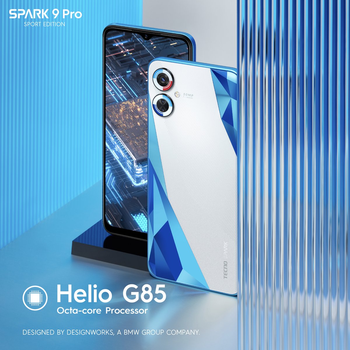 tecnomobile's tweet photo. Easily meet your daily needs, #SPARK9Pro Sport Edition is here to level up your day with its powerful performance.

#TECNO #SPARK9Pro #SportEdition #GaleBlade #G85 #5000mAh https://t.co/XIrF6MFho5