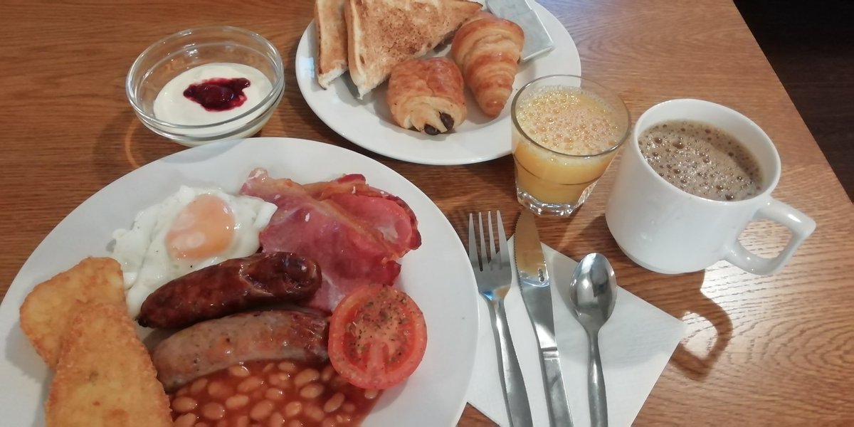 Whilst the accommodation may not quite be like the Savoy, at YHA Swanage they certainly know how to serve a cracking unlimited breakfast for only £9.95.
<a href="/YHAOfficial/">YHA England & Wales</a> <a href="/YHASwanage/">YHA Swanage</a>