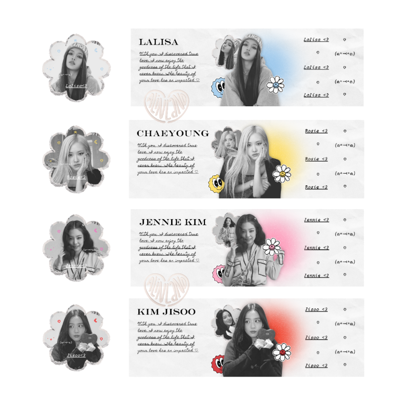 an rt will be super appreciated 🤗💕

𝐅lash 𝑺ale! Aku lg fs ready stock layout Blackpink Classy 5OOO/each 💌. Sebut chara yang diinginkan ya !! no max order let's go buy and make your profile pretty 🌷🐰

sOld: Jisoo
#zonauang #zonaba