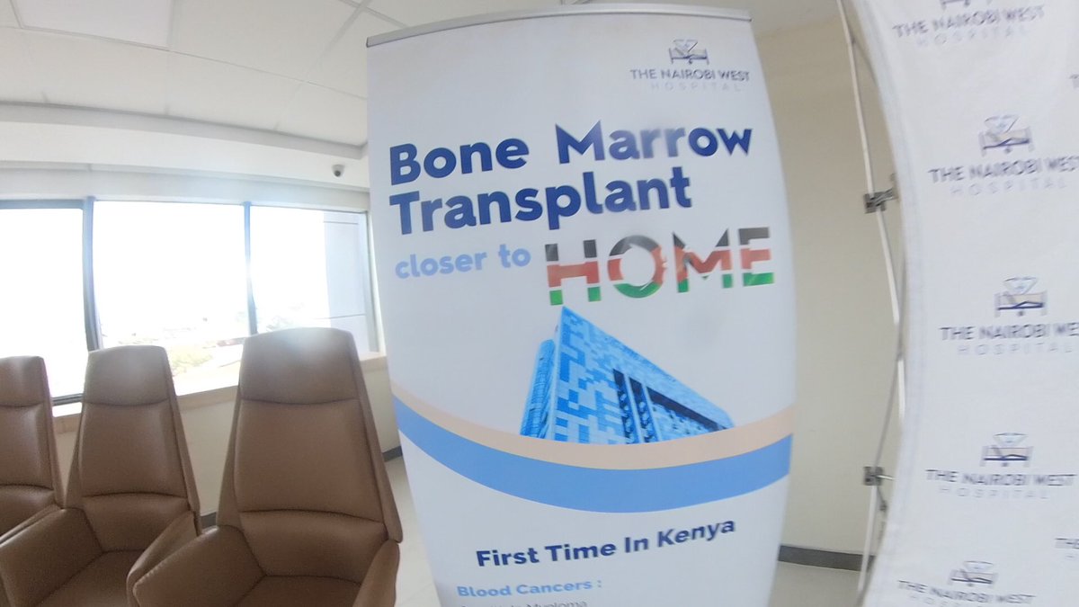 FIRST time in Kenya # Bone Marrow Transplant being unveiled today @naiwesthospital 

#BoneMarrowTransplantLaunch
#TheNairobiWestHospital