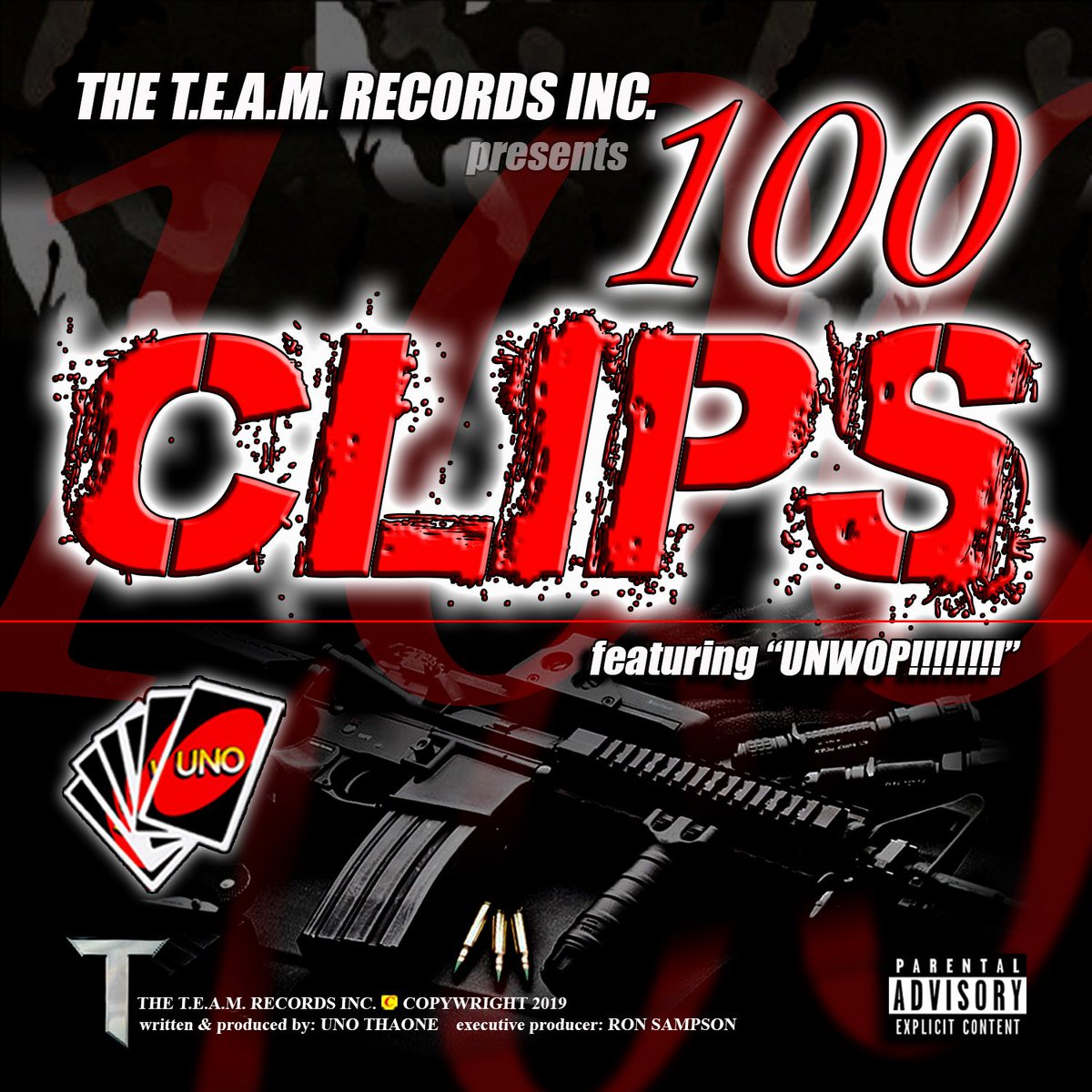 unothaone's tweet photo. ~`•✓"100 CLIPS" - (((((THE T.E.A.M. RECORDS INC.))))) - FEATURING ((((((UNWOP!!!!!!!))))). . .. @ https://t.co/rkIrknpzoQ .. . . https://t.co/QgeiQKjz6X