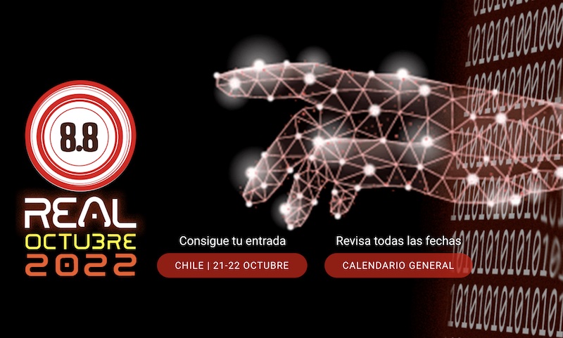 chemaalonso's tweet photo. El lado del mal - 8.8 Real: La CON de Hackers en Chile que NO debes perderte el 21 y 22 de Octubre https://t.co/BnFxepxsDx @8dot8 #hackers #CONs #Chile #hacking https://t.co/zBPgasYoev