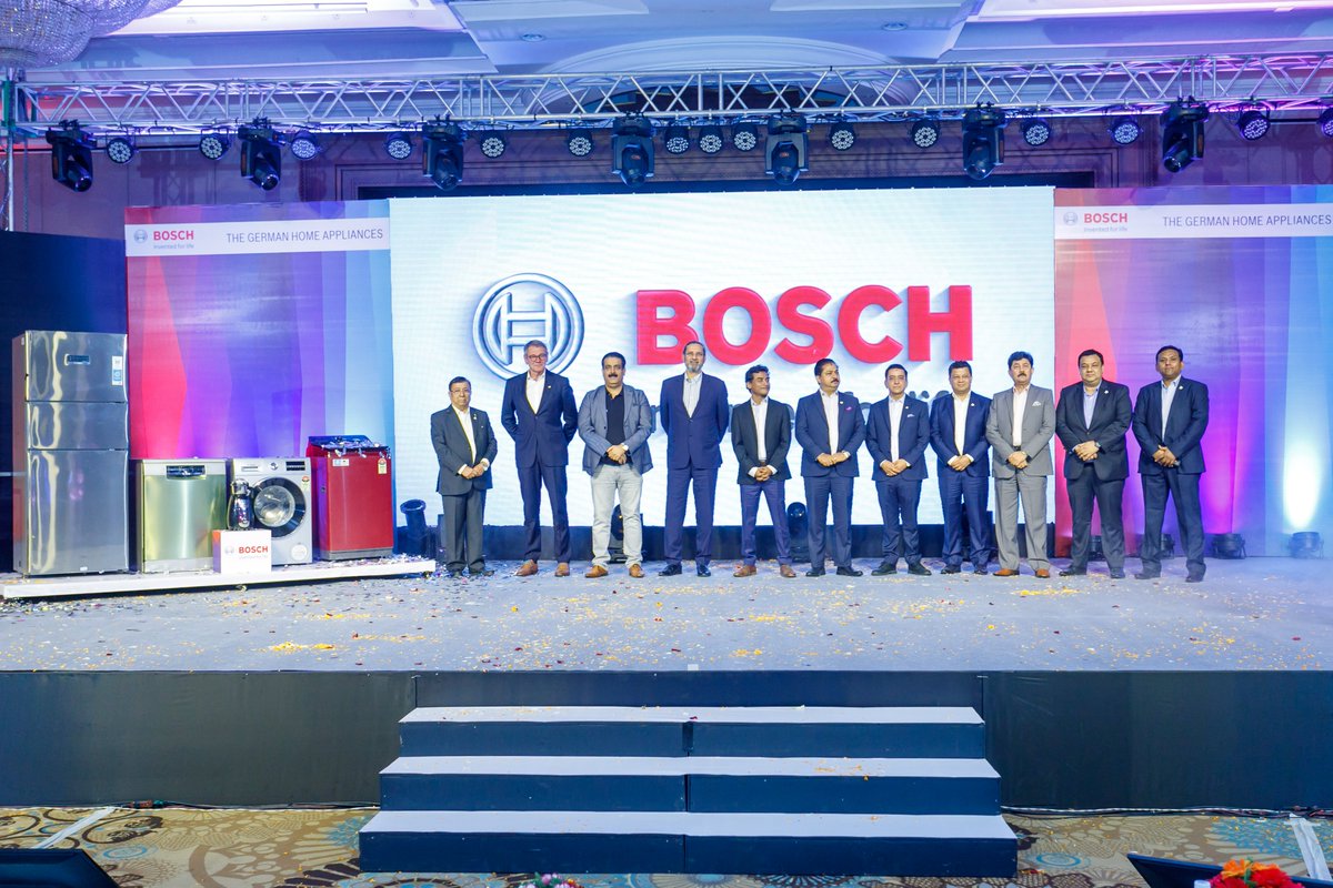 BSHIndia's tweet photo. As part of Bosch's strategy to be among the fastest-growing premium home appliances brands, BSH Home Appliances launched its first Bosch store in Nepal.

Neeraj Bahl, MD &amp; CEO of BSH Household opened the store in the presence of Dr. Thomas Prinz, Germany’s ambassador to Nepal. https://t.co/QxBQ516rns