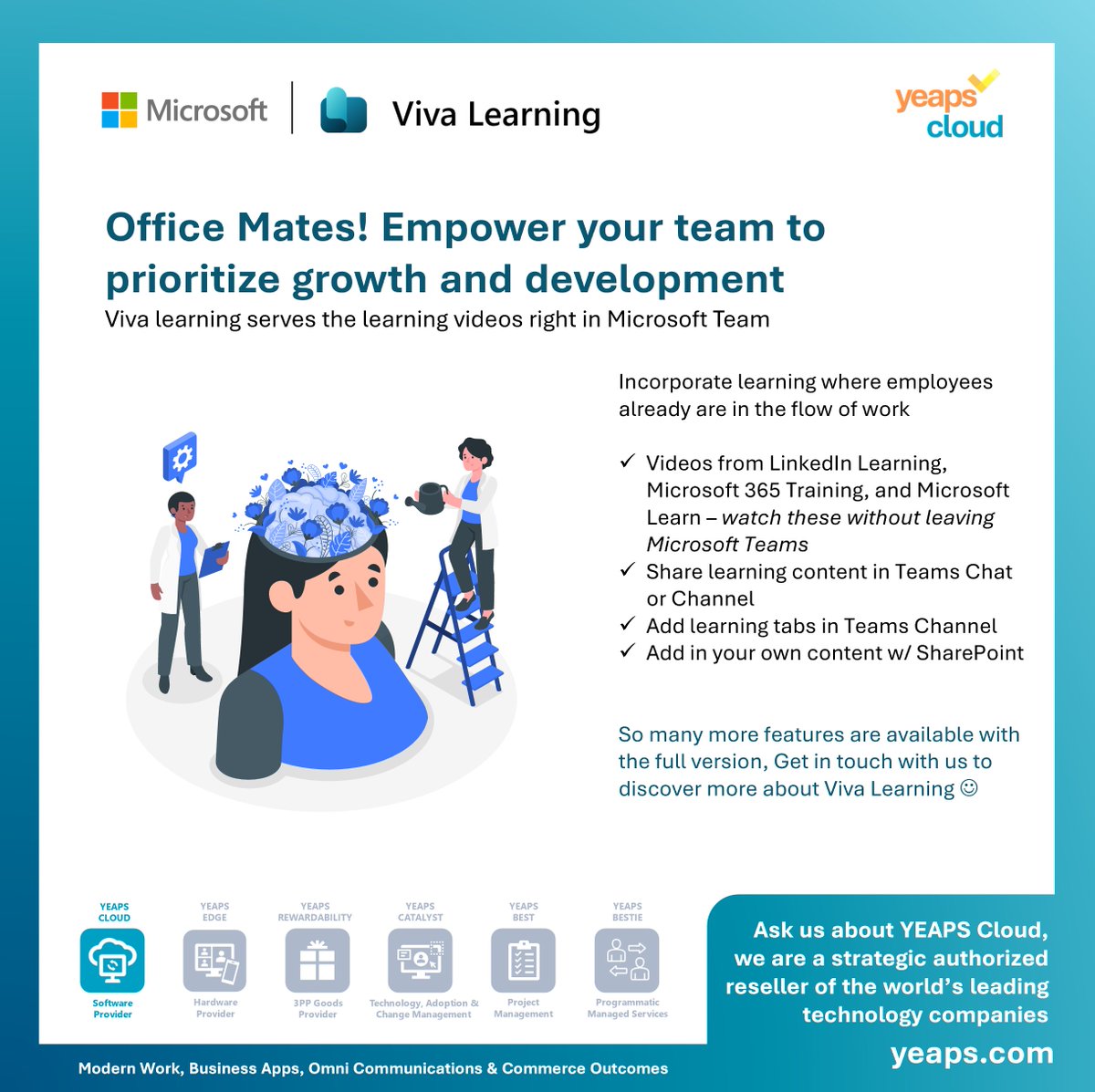yeapscorp's tweet photo. Grow Grow Grow

#DigitalTransformation #digitalacceleration #digitalimperative #Digitalmarketing #digitalbusiness #modernwork #LinkedIn #LinkedInlearning #elearning #Hr #onlinelearning #hybridwork #philippines #asia https://t.co/NkHA0fKYZl