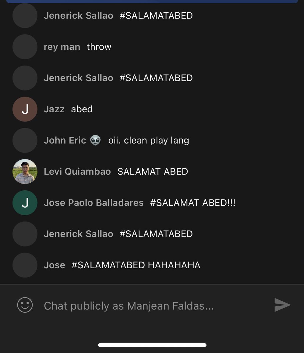 manjeanfaldas's tweet photo. Whahahahahahahahah iba talaga pinoy dotes! #TI11 #SalamatAbed ♥️ https://t.co/BClxjvrZ5e