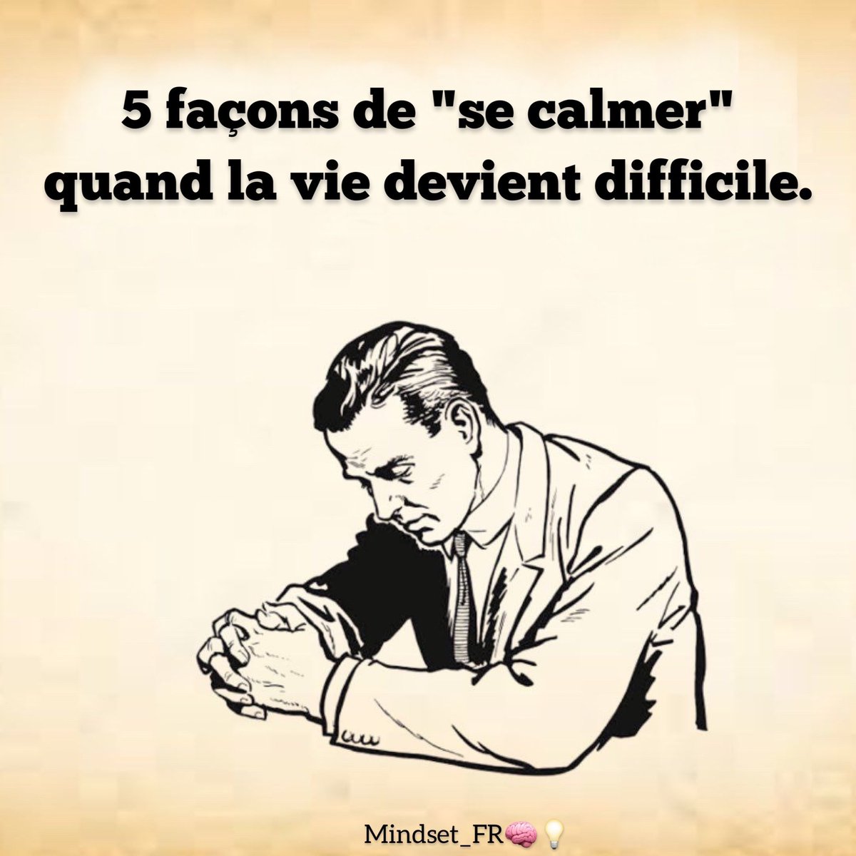 Mindset_FR's tweet photo. 5 façons de "se calmer " quand la vie devient difficile.

-Thread https://t.co/akLZ00cALl