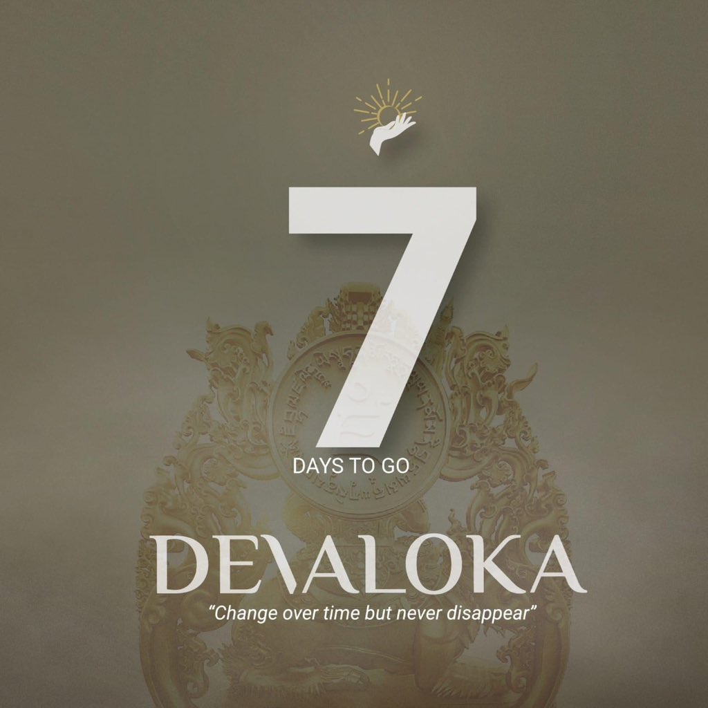 DevalokaNfts's tweet photo. 7 DAYS TO GO ✨
Things gonna happen REAL SOON.👀
Stay tuned for "The 1st edition" of DevalokaNfts
"Vaisravana" edition
REMEMBER:
Something change over the time but it never disappear. 🌏
#devaloka #Vaisravana #ท้าวเวสสุวรรณ #nftart #NFTs #NFT #Amulets #beliefs https://t.co/gpW5vgKEC0
