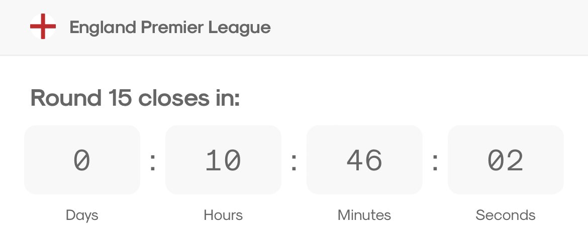 statmasterio's tweet photo. Just under 11 hours till round 15 closed on 

#StatmasterPremierLeague

Have you made your selections yet?

Only 5 more rounds till the big league split and we will be half way through

Big prizes up for grabs 

Who’s enjoying it so far? https://t.co/IMu5TiQ1AH