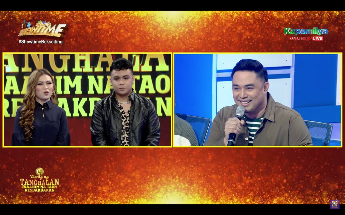 theresecasas's tweet photo. Thank you @itsShowtimeNa for having Punong Hurado @jedmadela today. Bukas ulit! 
#ShowtimeBeksciting https://t.co/TyuFgb7yzn
