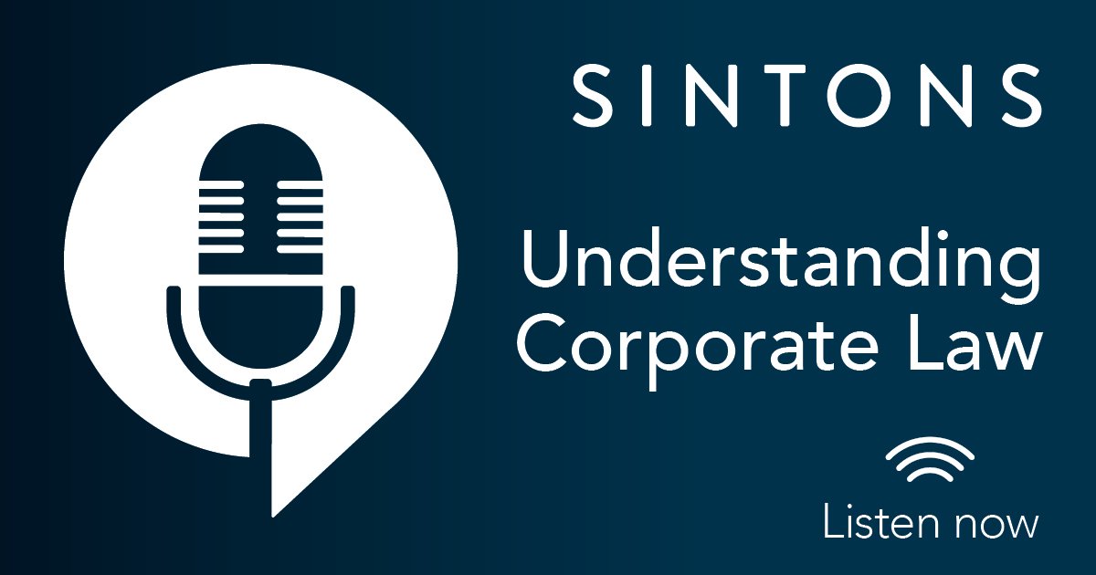 Sintons Commercial (@sintonscoco) on Twitter photo In the ninth of our understanding corporate law podcast series, solicitor <a href="/sophie_townes/">Sophie Townes</a> discusses ‘growth shares’ bit.ly/3ENDRQt <a href="/SintonsLaw/">Sintons LLP</a> <a href="/YorkSintons/">Sintons York</a> #corporatelaw #podcasts In the ninth of our understanding corporate law podcast series, solicitor <a href="/sophie_townes/">Sophie Townes</a> discusses ‘growth shares’ bit.ly/3ENDRQt <a href="/SintonsLaw/">Sintons LLP</a> <a href="/YorkSintons/">Sintons York</a> #corporatelaw #podcasts