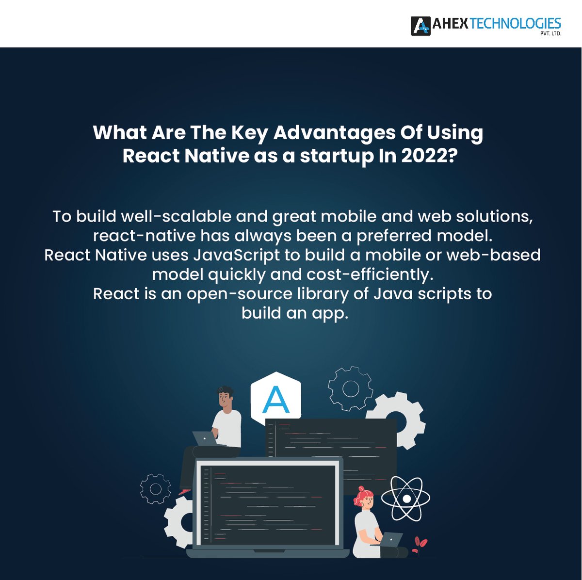 ahextechnology's tweet photo. React Native uses the same fundamental UI building blocks as regular iOS and Android apps.
#reactnative #coding #webdeveloper #reactjs #vuejs #appdeveloper #nodejs #peoplewhocode #javascript #softwaredevelopment #fullstack #ahex #ahextechnology https://t.co/RbExS8Y7om