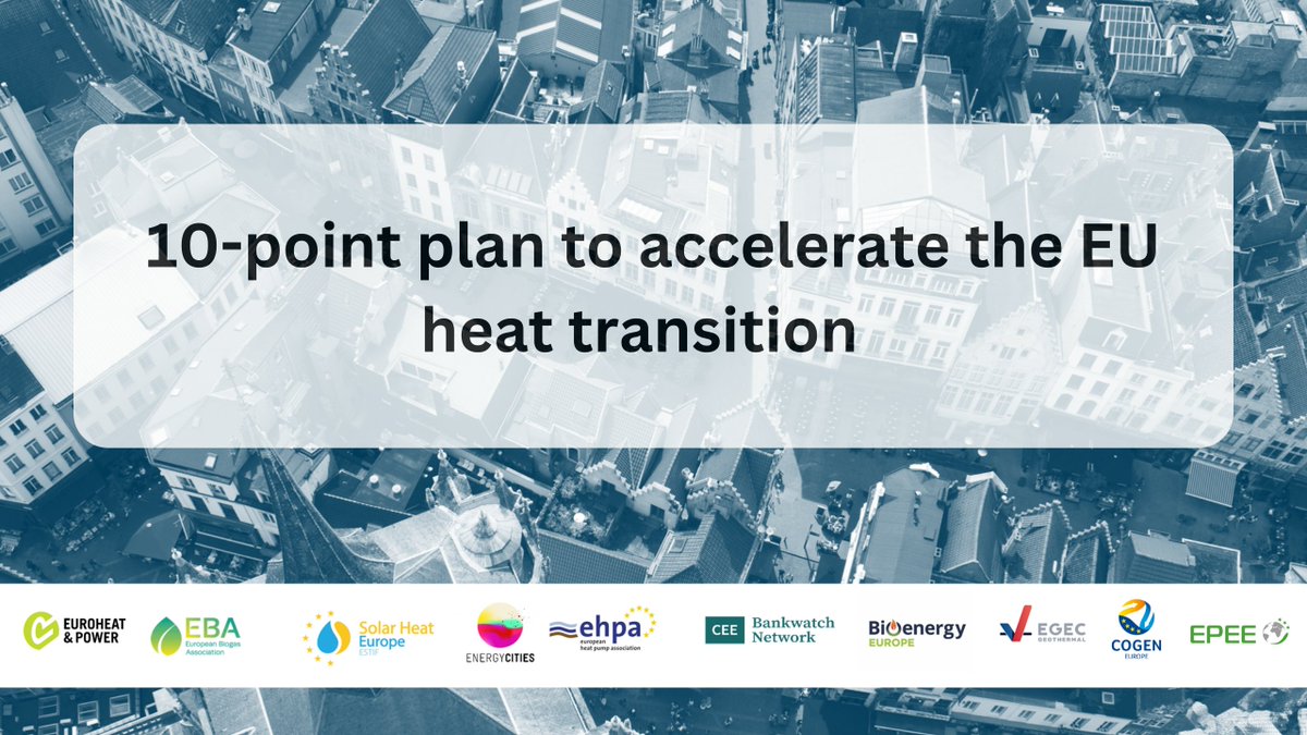 EuroheatPower's tweet photo. Today's #energy security crisis is a #heating crisis!

Phasing-out fossil fuels in heating is a must, and solutions exist in Europe.

🔊Europe needs concrete proposals! 🎯 A 10-point Action Plan for successful heating &amp; cooling transition. 
🧵1/11

👉https://t.co/WTQKY69dpW https://t.co/vF8OdyZyuR