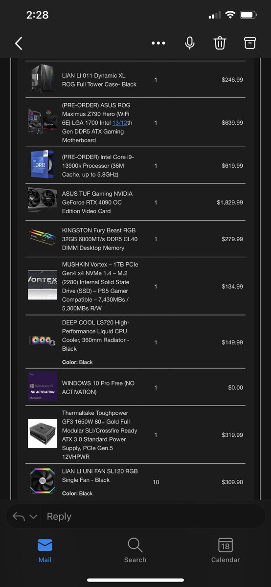 ReferraI's tweet photo. After years of running on my old Titan X (Maxwell) &amp; i7-9700k. It was time to take my next PC to the highest levels. Shoutout to @PowerGPU for being my choice and having the best customer service. I look forward to testing my beast. What do u all think of the build? https://t.co/GKcjleCs8Z
