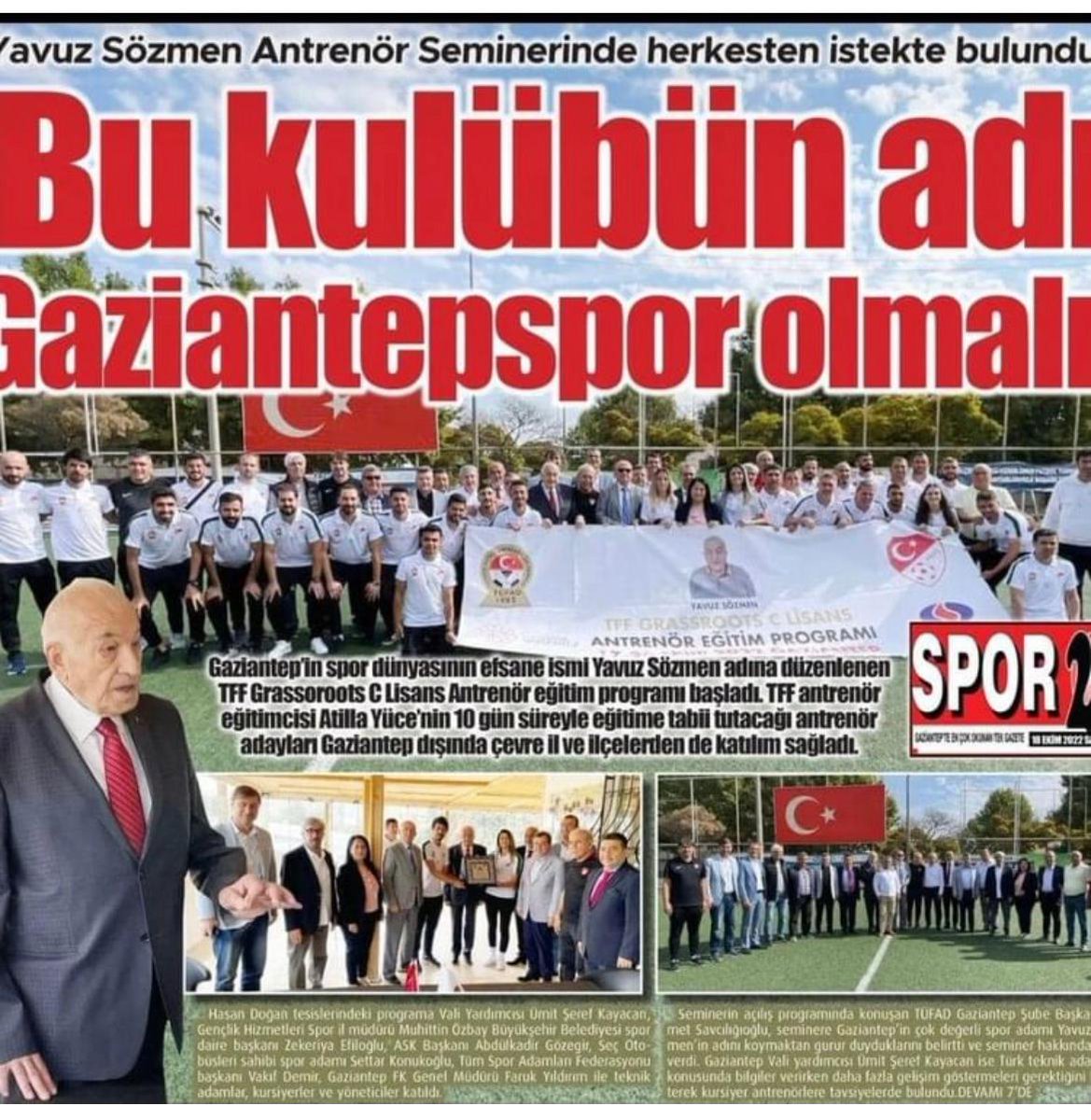 Bu şehirde spor dallarının hepsi Gaziantepspor olmalı öyle spor şehri olacaksın <a href="/FatmaSahin/">Fatma Şahin</a> <a href="/gantepvaliligi/">Gaziantep Valiliği</a> <a href="/GaziantepFK/">Gaziantep FK</a> <a href="/GundemiAntep27/">Antep Gündemi</a> <a href="/SabriyeGLER/">🇹🇷 Sabriye GÜLER</a> <a href="/GaziantepOlay/">Gaziantep Olay</a> <a href="/Gaziantep__27/">Gaziantep27 Gazetesi</a> <a href="/gaziantepgunes/">Gaziantep Travesti Güneş 05352972844</a> <a href="/mstftryk27/">Mustafa TİRYAKİ 🐺🔴⚫</a> <a href="/avhakikaplan/">Av. Haki Kaplan</a> <a href="/htooluu/">Hanifi Tolu</a> <a href="/SelukKurtolu4/">Selçuk Kurtoğlu</a>