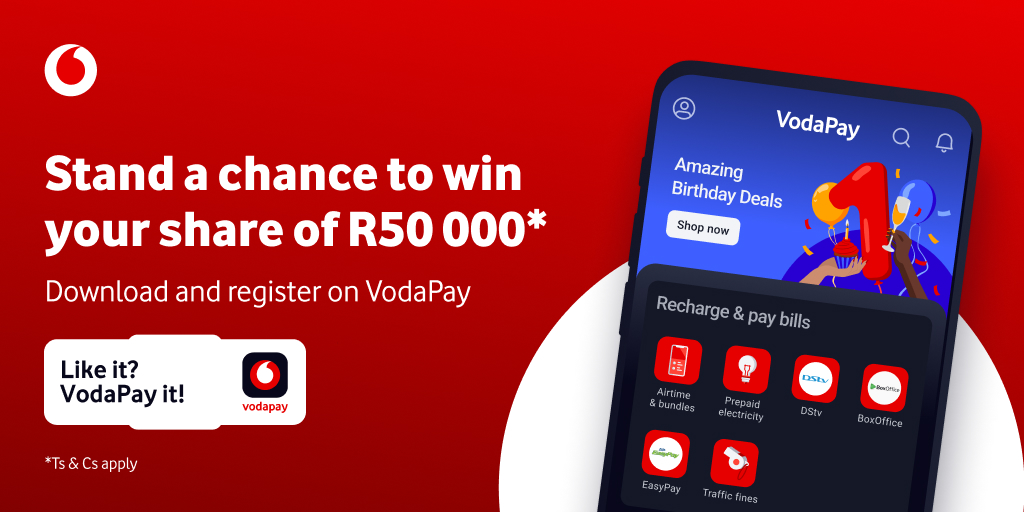 METROFM SABC on Twitter "Pop a balloon on VodaPay’s first birthday