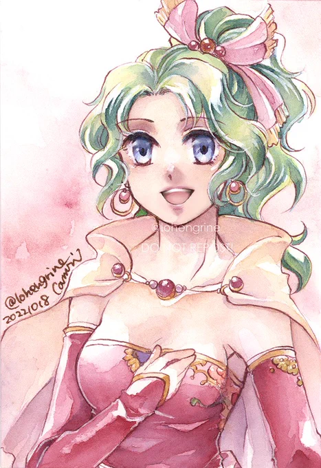  ティナ(6)誕生日なので18日は彼女を描くと決めていた…のだが、トチってしまったのでクリスタで修正するハメに…(あとティナ誕タグお借りしまっす…!)透明水彩・リキテックスリキッドキャンソンヘリテージ 極細目#inktober #inktobear2022 #透明水彩 #ティナ誕生祭2022 