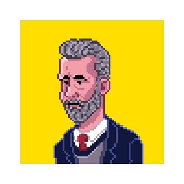 MvPixel_'s tweet photo. PixelPortrait - Jordan Peterson 

An inspiring personality and public figure, I have been reading and listening to his brilliant, controversial, and complicated mind; sometimes just for pure interest, others seeking answers, and most of the time I just end up realizing I was simp https://t.co/zYdQzpre1j