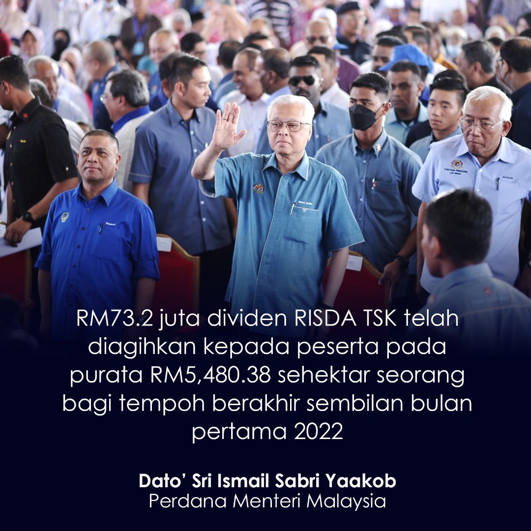 DSIS telah umumkan pemberian one off kepada tok batin serta setuju untuk hapuskan hutang peserta felcra..terbaik DSIS 👍👍👍

#KeluargaMalaysia
#dsisforpm