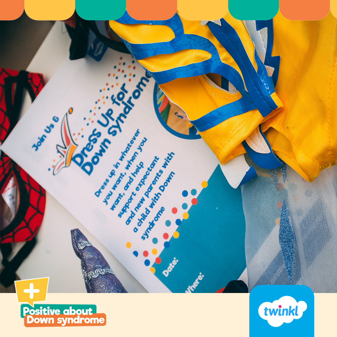 Twinkl Parents (@twinklparents) on Twitter photo Come and join us <a href="/DownsyndromeUk/">DSUK Down syndrome UK</a> and dress up in whatever you want, when you want, and help support expectant and new parents with a child with Down syndrome!
Download the resource here: twinkl.co.uk/l/131f9d
#twinklparents
#downsyndrome
#DSUK Come and join us <a href="/DownsyndromeUk/">DSUK Down syndrome UK</a> and dress up in whatever you want, when you want, and help support expectant and new parents with a child with Down syndrome!
Download the resource here: twinkl.co.uk/l/131f9d
#twinklparents
#downsyndrome
#DSUK