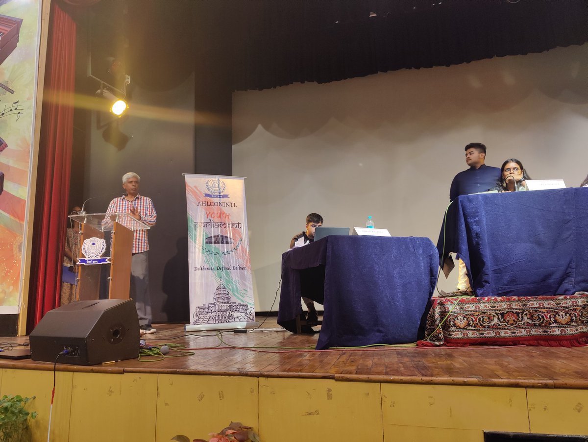 pntduggal's tweet photo. #youthparliament in #ahlconintl to discuss about Govt Budget #education #health #Defence #subsidies. Innovation in #pedagogy #economics . Students of grade 9 to 12 learning about #Parliament . Thank you @ashokkp @y_sanjay https://t.co/0dzBcMHC3l
