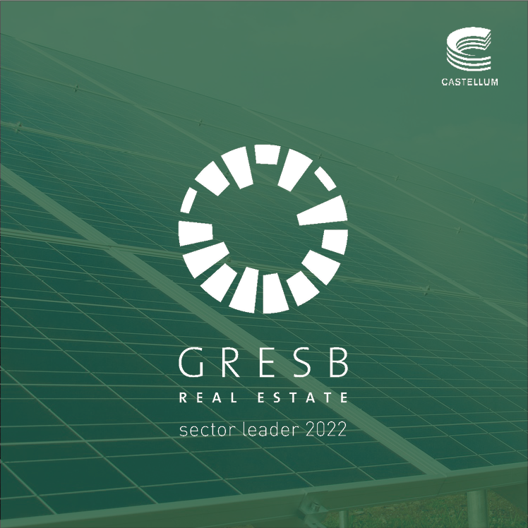 För sjunde året i rad är vi världsledande i hållbarhet inom kategorin Kontor/Industri enligt Global Real Estate Sustainability Benchmark (GRESB). Detta är ett kvitto på att vår strategi fungerar”, säger <a href="/F_Elland/">Filip Elland</a>, hållbarhetschef på Castellum AB. castellum.se/om-castellum/p…