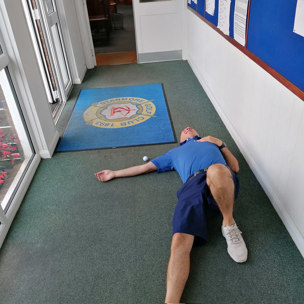 It was National Boss's Day last Sunday and we've got the best. Especially since he took that knock on the head ❤️⛳😀