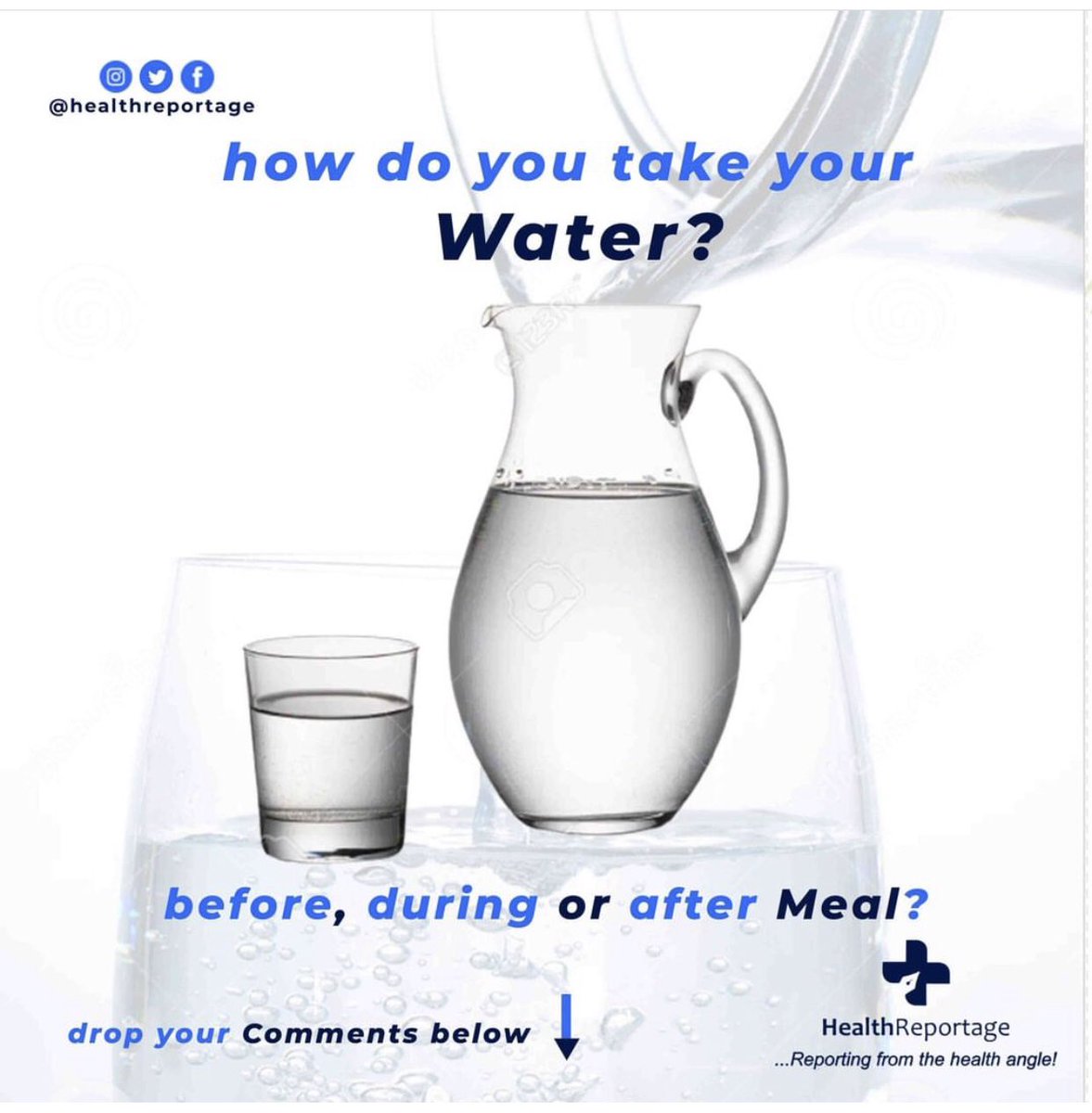 healthreportage's tweet photo. Which category do you belong?
Comment and retweet.
#HealthReportage
#Health
#Water https://t.co/A24soePnpn