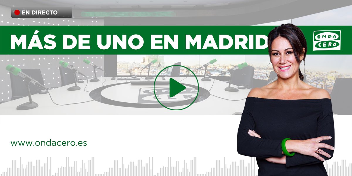🔴 ¡Vamos a por el martes! Te acompañamos a las 12:20 en el #magazine de #madrid con <a href="/PepaGea/">Pepa Gea</a>, #noticias <a href="/Oscarplazaok/">Oscar Plaza</a> #eltiempo <a href="/elborrascas/">Javier Hernández</a>  #Deportes <a href="/felixjosecas/">Félix José Casillas</a> #Entrevista <a href="/SandraMoti/">Sandra Ibarra</a> #Reportajes <a href="/irecalder98/">Irene Calderón</a> #JorgeGranullaque #Secciones <a href="/JuanMiguelMarse/">Juan Miguel Marsella</a> <a href="/salasradio/">Jose Luis Salas</a>