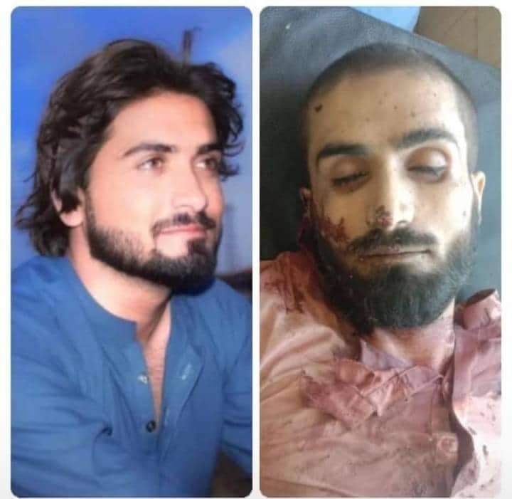 HyderzaiManan's tweet photo. ایک اور جعلی مقابلہ ایک اور جبری لاپتہ بلوچ کی شہادت  
تابش وسیم بلوچ کو 9 جون 2021 کو خضدار  سے لاپتہ  کیا گیا تھا 💔
@Bahot_Baluch @HamidMirPAK @MahrangBaloch_ @SammiBaluch @Jam__Baloch @QadeerMama @Nasrullah_Baloc https://t.co/7rM1H66LAI