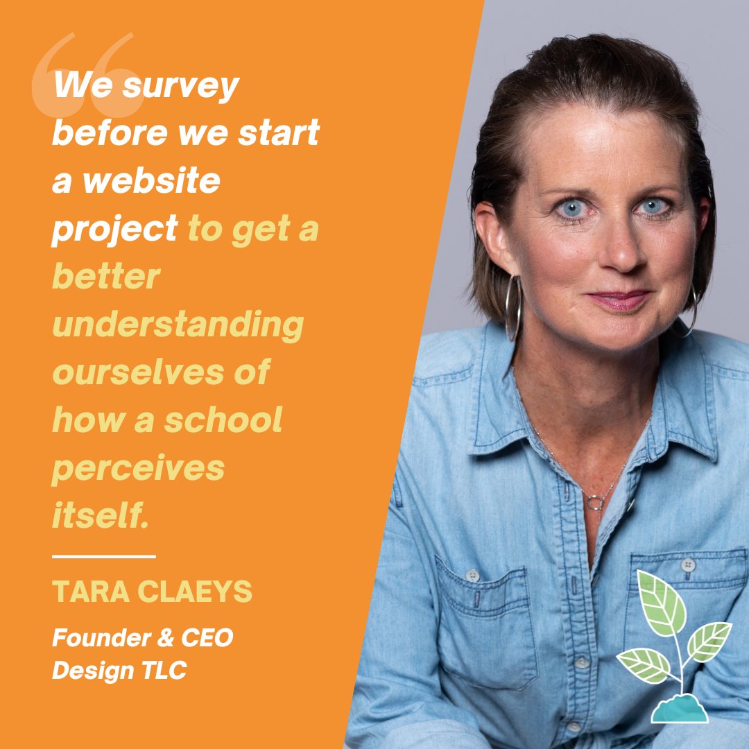 MSMSchoolPod's tweet photo. 🌱🎙 Tara shares with us the steps she takes for using surveys when building customized websites for schools through her business, Design TLC 💻✨ Click the link https://t.co/UXLHApzOud
✨ Thank you to our Sponsor, @enquiry_tracker ! ✨ https://t.co/vi2IuU2CPk