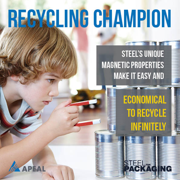 TataSteelPackag's tweet photo. It’s Recycle Week! Did you know that steel’s properties make it easy and economical to recycle infinitely? Recycling is a key component of a circular economy

#recycleweek #reducecarbonemissions #recycling #metalrecycling #steelpackaging #APEAL #cannedfood #circulareconomy https://t.co/ej2xJ7rmeo