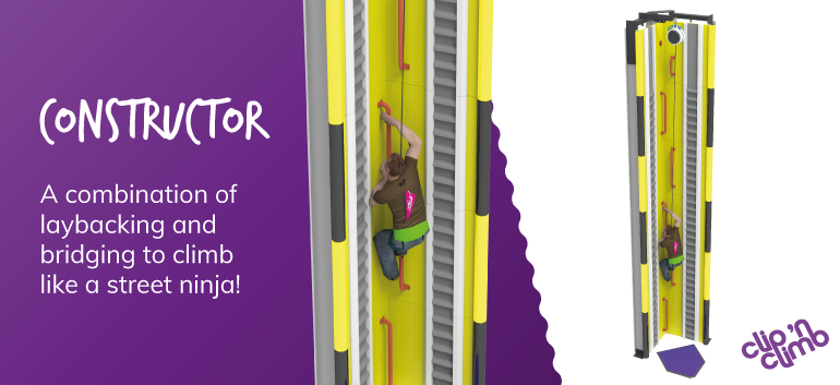 The CONSTRUCTOR is here! This new corner challenge introduces an exciting strip of block yellow to the Clip ’n Climb range, brightening up any corner it’s installed in.
Learn more about it in our blog! 👇

loom.ly/XzLlbzg

#clipnclimb #launch #newchallenge #funclimbing