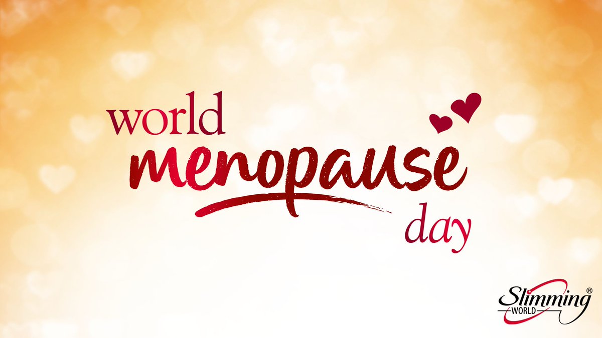 SlimmingWorld's tweet photo. Evidence shows that eating a healthy, balanced diet &amp; maintaining an active lifestyle can help manage menopause symptoms &amp; support #WeightLoss. This #WorldMenopauseDay2022 find out how we’re supporting members to manage their weight during the menopause: https://t.co/z5Pbv2s1ul https://t.co/tr2G6ORQJQ