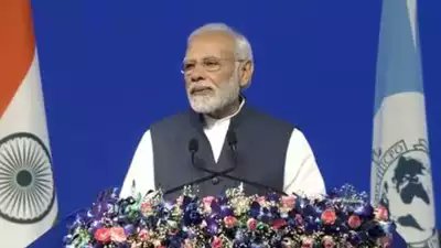 timesofindia's tweet photo. 'Historic milestone': World must unite against terrorism, cyber crime, says PM Modi at top #InterpolMeet 

Read: https://t.co/BmIL5GZLE0 https://t.co/BYn8Mpx0ms
