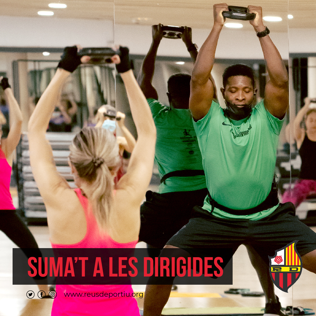 ReusDeportiu's tweet photo. ✅ Activa't, ✅ revitalitza't, ✅ accelera't, ✅ connecta't i ✅ suma't a les més de 50 classes dirigides setmanals del Reus Deportiu.
#reusdeportiu | #socisRD | #dirigides https://t.co/3GDbY36HhZ