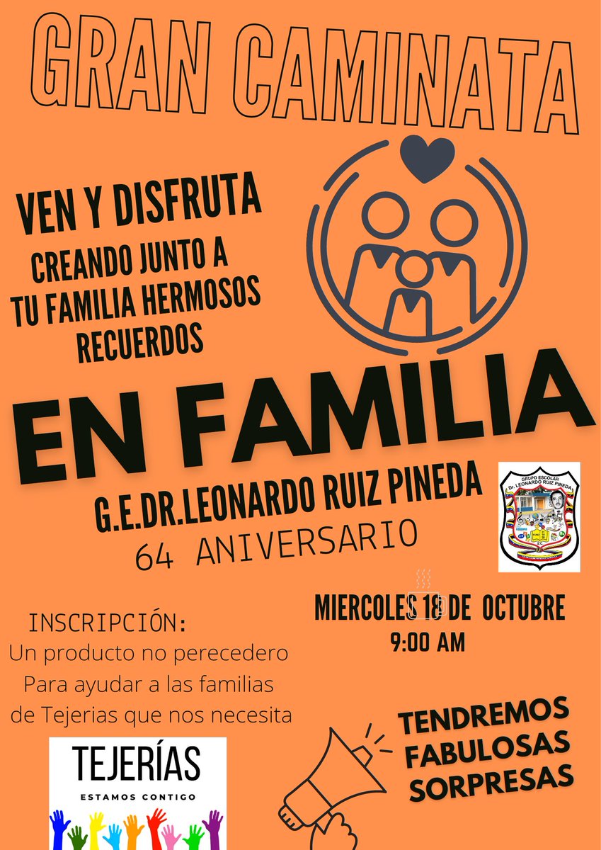 scdrlrp's tweet photo. Todos juntos a celebrar en familia nuestros 64 aniversarios siendo referente educativo en la región.. los esperamos @MPPEDUCACION @ZonaEducTachira @Berzabethg1 @_LaAvanzadora @NicolasMaduro https://t.co/gw3k3Frr45