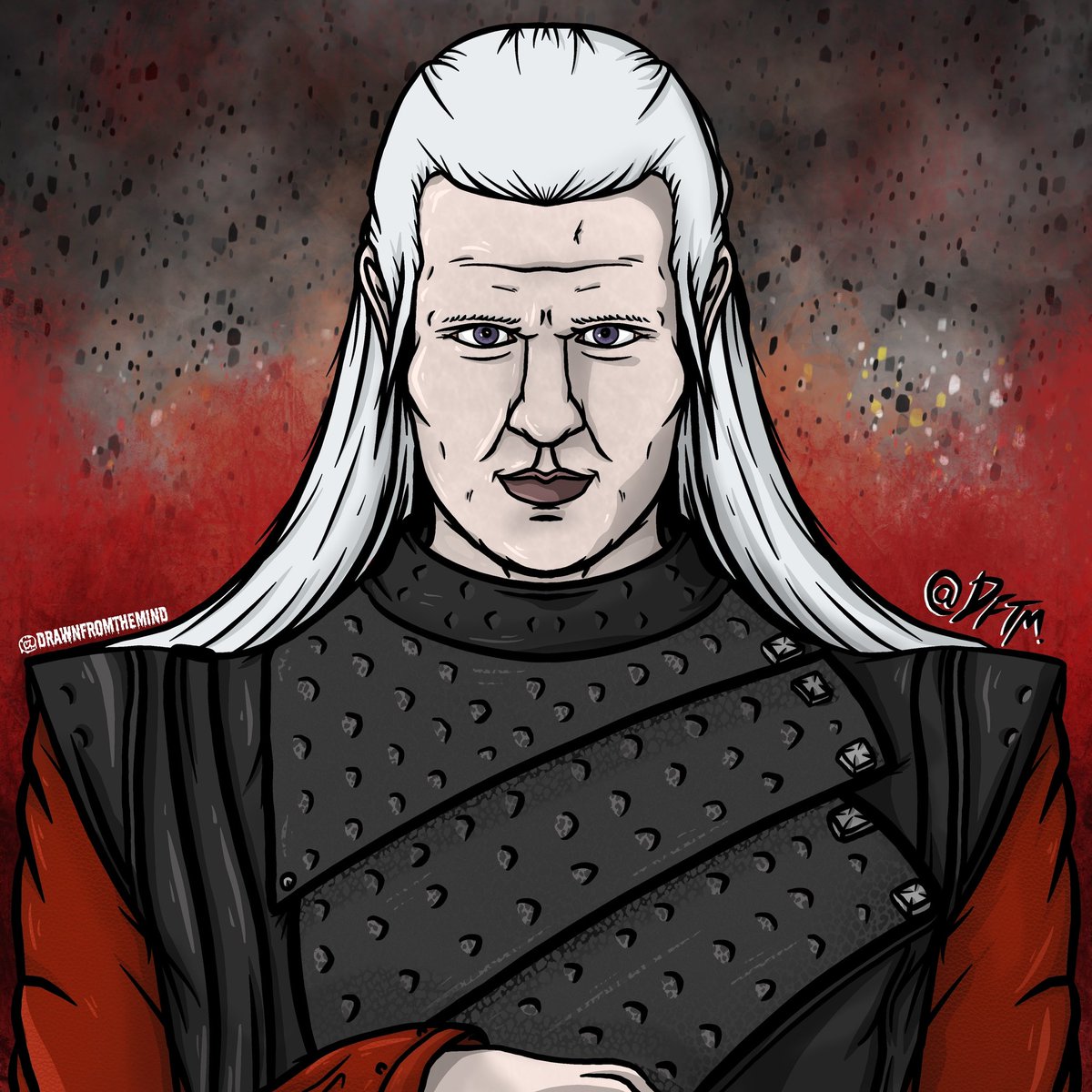 DFTMNCB's tweet image. *daemon*

HAD to do a Daemon. He's not the goat, he's the Dragon that scorches and devours the goat. @GameOfThrones

#dftmncb #drawnfromthemind #houseofthedragon #gameofthrones #got #hotd #daemontargaryen #mattsmith #westeros #artoftheday #art #ccc #comedycontentcollective