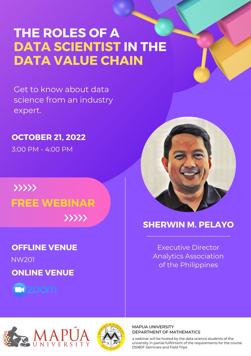 MSMapua's tweet photo. Did you know that 1.145 trillion megabytes of data are produced daily? By 2023, the big data analytics market is anticipated to grow to $103 billion. Are you curious on how we could take advantage of this transition to a data-driven world? https://t.co/q4yg3Cd6t8