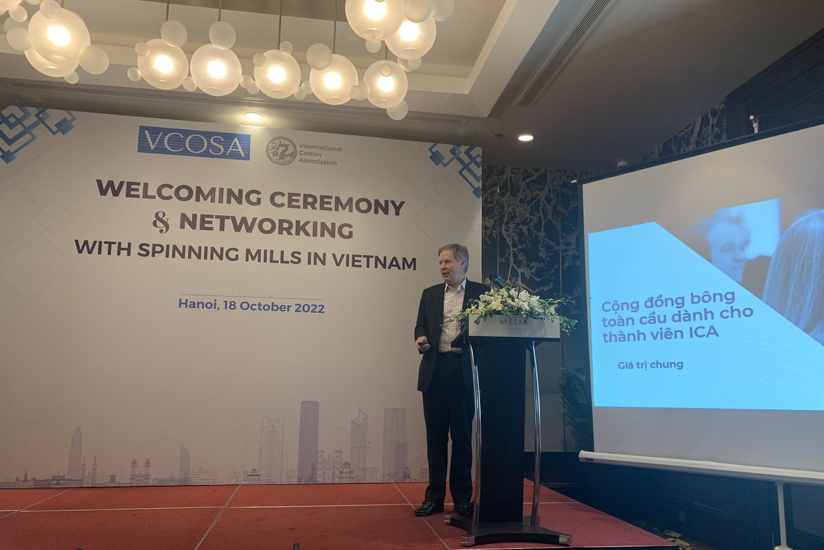 thangleadervn's tweet photo. Vietnam’s Cotton sector 18/10/2022: a range of meetings between #VCOSA’s members, #ICA’s Direction across the country, local market factors discussed, tracked then propose signals to related partners. With the #presidents of VCOSA, ICA, impulse and prominence https://t.co/0zWwm6BgYV