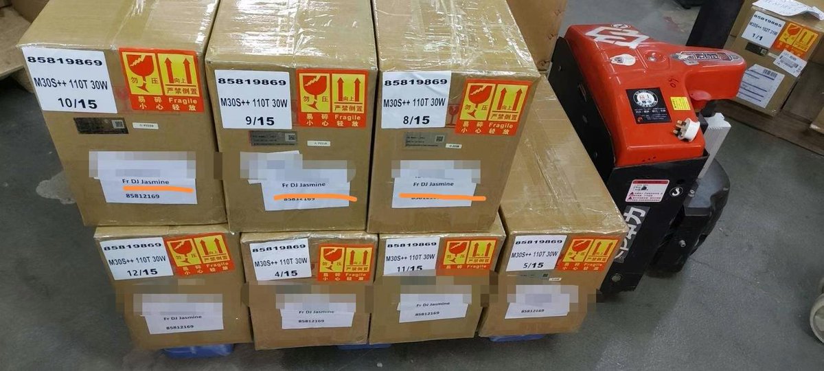 DJminerJasmine's tweet photo. Proof of Work is a permissionless system. 
Anyone can start at any time.
Happy to help clients get more hash
PM for today full price list, Jasmine online :))
Whatsapp:  https://t.co/Tao917cbeL
Telegram:  https://t.co/VLh4FwmVax
#bitcoinmining #homemining #bitcoindifficulty #ASIC https://t.co/l1EumUw3GT