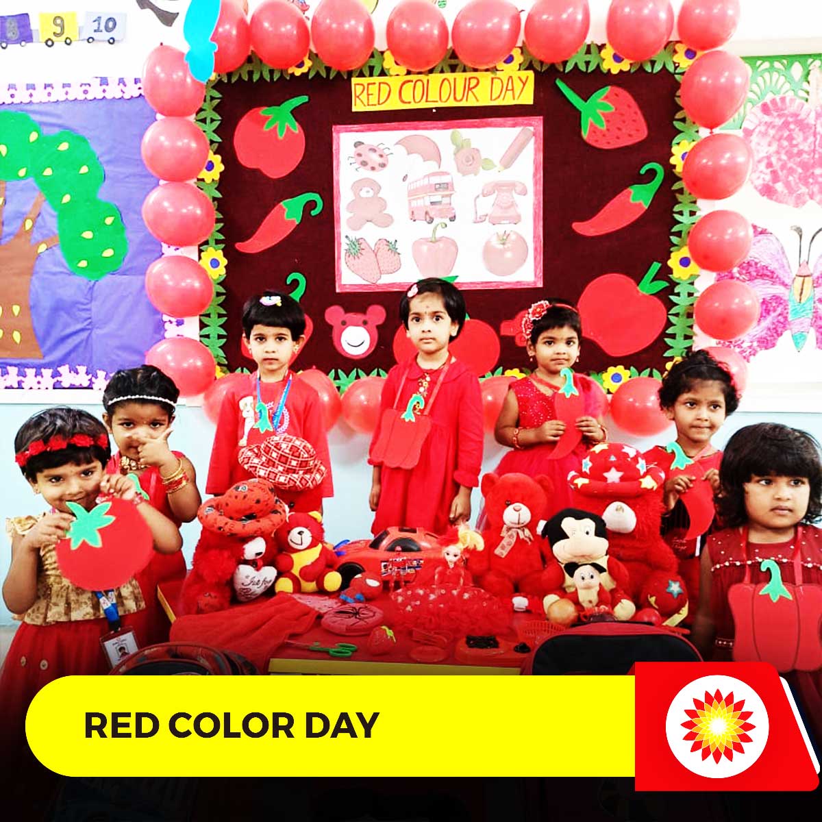 indusvalleyIS's tweet photo. To emphasize the importance of the red colour, Indus Valley International School conducted a red colour day for pre-primary students on October 14, 2022.
👉 https://t.co/2AFqTpZUPU
#IVIS #RedColourDay #Learning #Activity #CognitiveSkills #RedDayActivity #FunFilledActivities https://t.co/6jMI1vZQYF