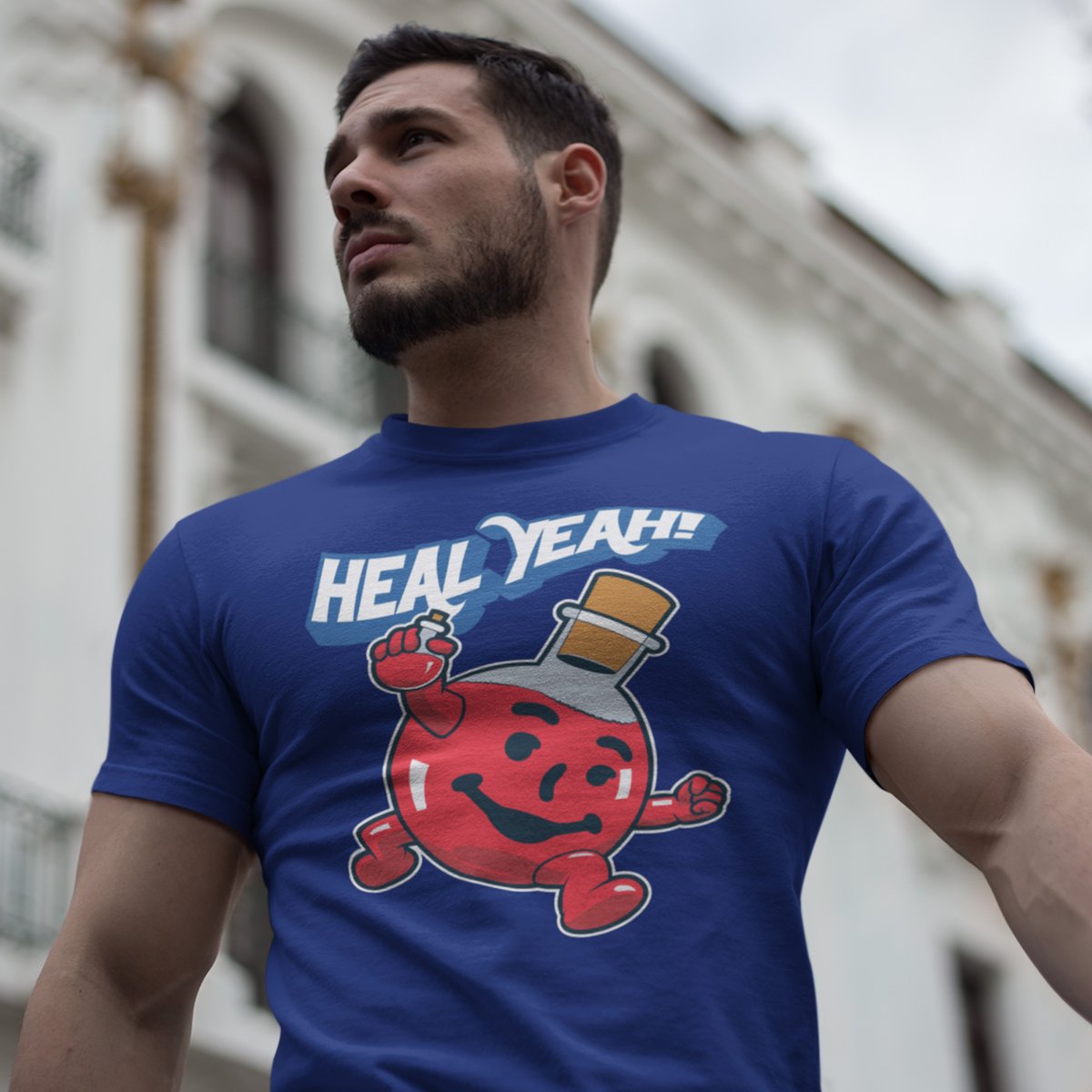 Rollacrit's tweet photo. Oh no! The party is down and there isn't a healer in sight?
What can our valiant heroes do? Never Fear! Potion Man is here! Heal yeah!
https://t.co/Cp9PCF2xjB
#OhHealYeah #OhYeah #TTRPG #HealingPotion #RedPotion #Potion #HealthPot #healing https://t.co/G65HSGOwBx