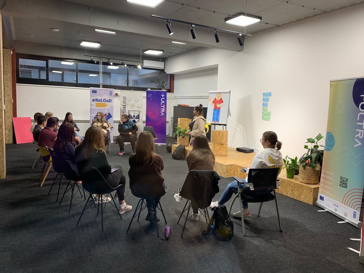 plusultrayouth's tweet photo. U subotu smo održali i III #SoftSkills trening za mlade općine Novo Sarajevo.  
#ReLOaD #ReLOaDBiH #LocalDemocracy #WesternBalkan #plusultra #NGO #training #EuropeanYearOfYouth https://t.co/XJOppWZKFv