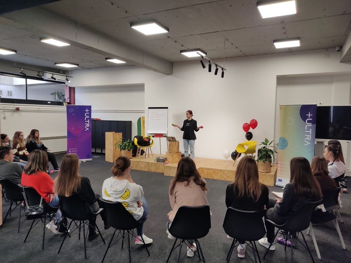 plusultrayouth's tweet photo. U subotu smo održali i III #SoftSkills trening za mlade općine Novo Sarajevo.  
#ReLOaD #ReLOaDBiH #LocalDemocracy #WesternBalkan #plusultra #NGO #training #EuropeanYearOfYouth https://t.co/XJOppWZKFv