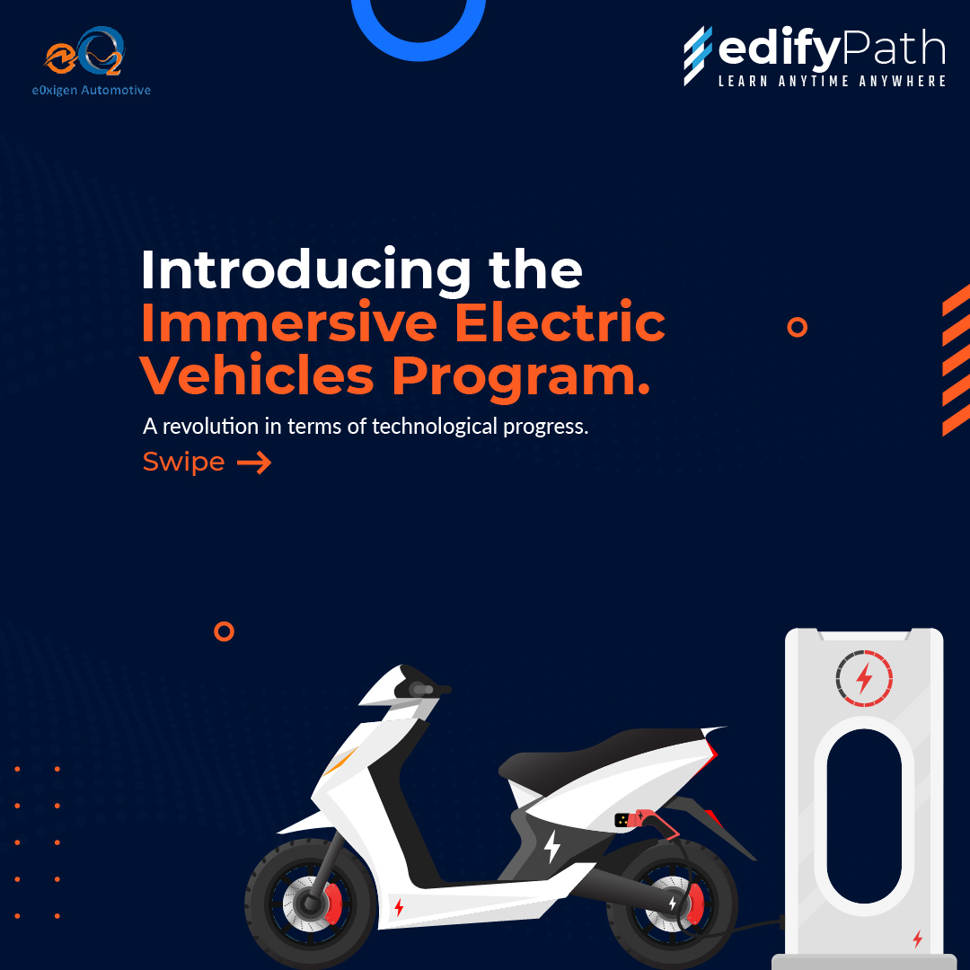 edifypath's tweet photo. EdifyPath offers a comprehensive skill program on electric vehicles, which provides learners with tremendous opportunities.
#evprogram #immersiveelectricalprogram #eoxigenautomative #ev #career #certification #innovativeprogram #elearning #edtech #onlinelearning #edifypath https://t.co/vIa79whEUL
