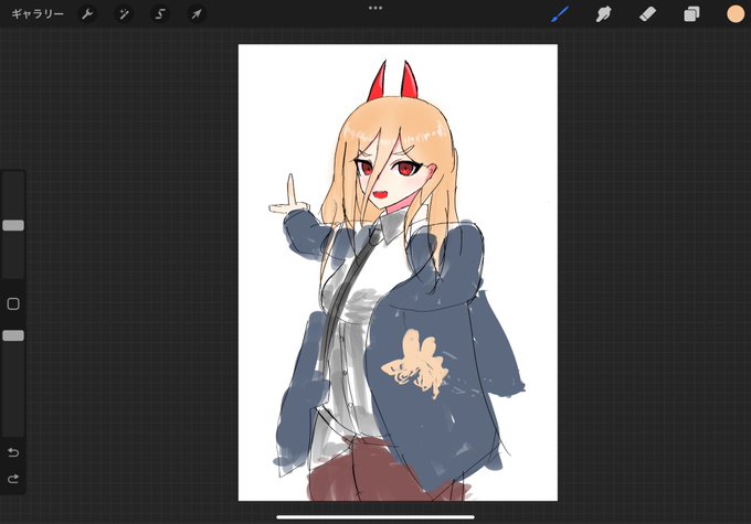 顔以下はぼんやりとしたイメージ 