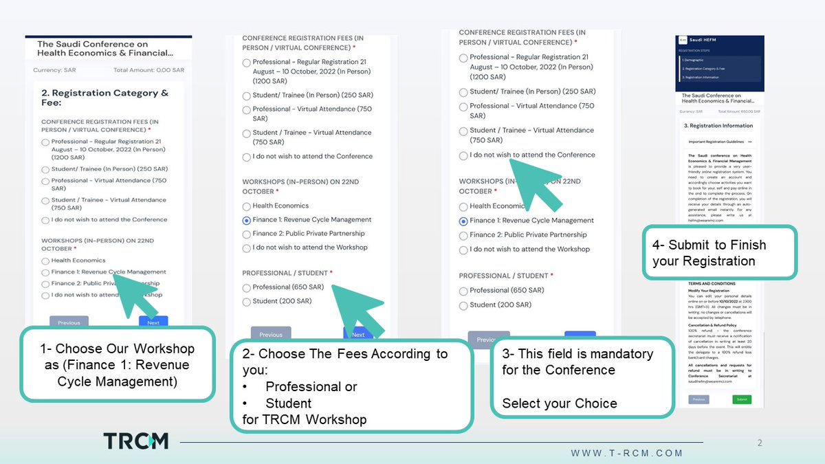 Tanami_RCM's tweet photo. Checkout the program for #HEFM Pre-Conference workshops
https://t.co/54EdpAgPug
and lets meet on Saturday, October 22 in the #RCM workshop provided by #TRCM
Feel free to contact us for any inquiries
#whatsapp: 966112810688
#email: info@t-rcm.com https://t.co/PQxaqmtTk2