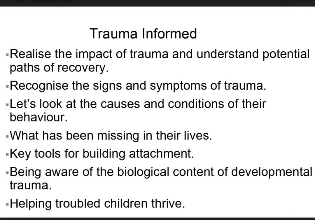 Looking forward to speaking at Fridays event.We will be discussing how adversity & trauma impacts the brain and body.The power of connectedness. Strategies for your school environment. Understanding how a child is organised through a developmental lens.2 taster slides below.🧠🌱