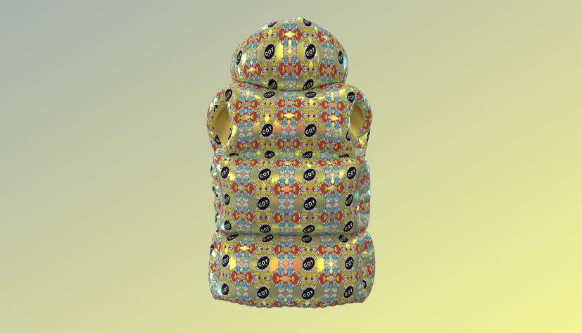Chldren_of_Time's tweet photo. Are you still freezing during the bear market? 🥶

We've got something for you:

The Kaleidobear vest lives from the figures of an old and forgotten time and the main motif is derived from a blanket from the 80s. 

The cozy puffer vest keeps you warm every day. 

#digitalfashion https://t.co/L7Ir0213sP
